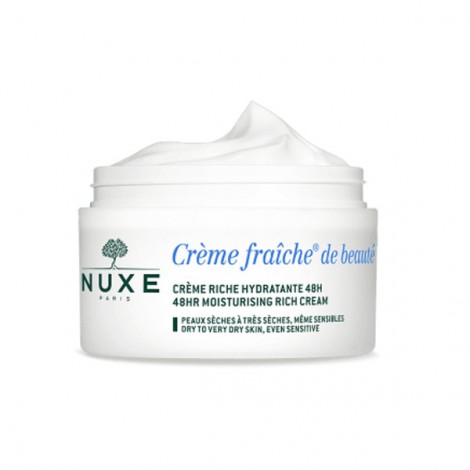 Nuxe Crème Fraîche® de Beauté Crema Rica Hidratante 48H 50 ml