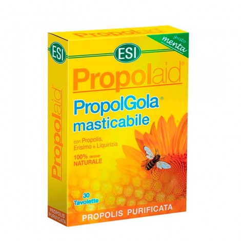 Propolaid Propolgola masticable 30 tabletas sabor menta