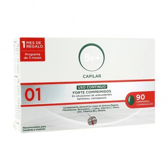 Be+ capilar anticaída uso continuo Forte 90 comprimidos
