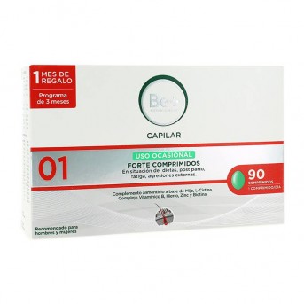 Be+ Capilar anticaída Uso Ocasional Forte 90 comprimidos