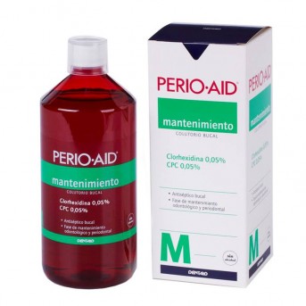 Perio Aid clorhexidina 0.05% colutorio mantenimiento 500 ml