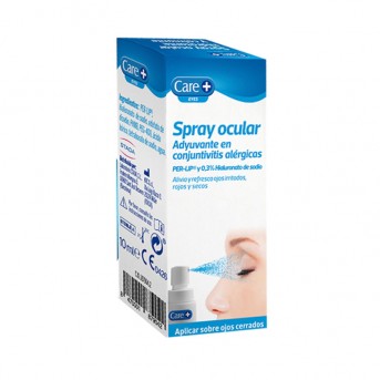 Spray ocular Care+ Adyuvante en conjuntivitis alérgicas