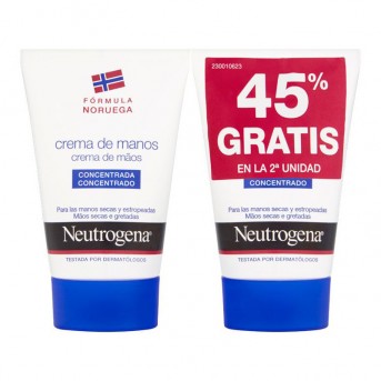 Duplo Neutrogena crema de manos concentrada 50 ml + 50 ml